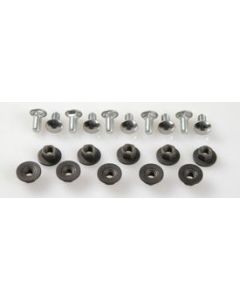 Bumper Mounting Bolt Set,Frt/Rr,S/S Capped,1967