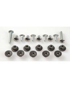 Bumper Mounting Bolt Set,Frt/Rr,S/S Capped,68-69