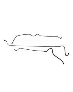 Chevy Brake Line Set, Stainless Steel, Two Door Sedan And Hardtop, 6 Cylinder With Powerglide, 1951