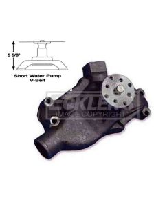 Early Chevy Hi Flow Water Pump, Stewart, Small Block, ShortStyle, 1949-1954