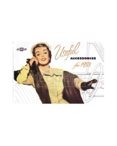 Chevy Accessories Book, 1953