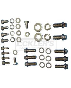 1949-1954 Chevy Turbo 350 Transmission Mounting Bolt Set, Socket And Six Point