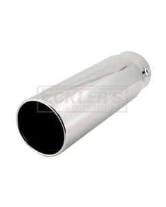 Early Chevy Spectre Performance Exhaust Tip, 4.5 Inch PencilStyle, 1949-1954