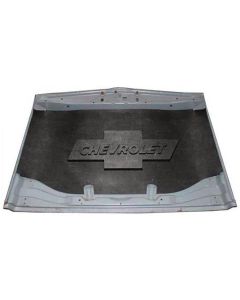 Early Chevy Under Hood Cover, Quietride AcoustiHOOD, 3-D Molded, With Logo, 1949-1952