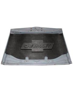 Early Chevy Under Hood Cover, Quietride AcoustiHOOD, 3-D Molded, With Logo, 1949-1952