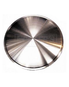1949-1954 Chevy Wheel Cover Discs Brushed Aluminum 14"