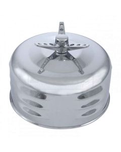 1949-1954 Chevy Air Cleaner, Louvered Mushroom Style, Two Barrel Carburetor