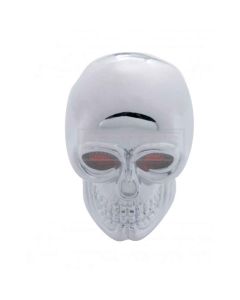 Early Chevy Gearshift Knob, Chrome Skull, 1949-1954