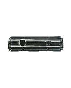 Early Chevy Valve Cover, Black Aluminum, Left, 1949-1954