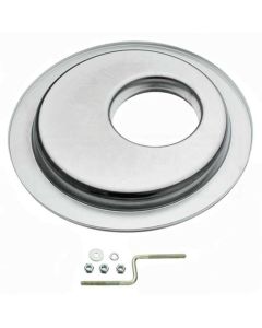 Chevy Open Air Cleaner Base, Offset, 14'', 1949-1954