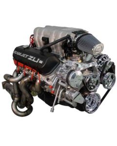 Early Chevy Vintage Air Front Runner Serpentine System, BigBlock, With Power Steering Pump, Chrome Pulleys And MachineFinished Brackets, 1949-1954