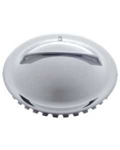 Early Chevy Chrome Single Bar Hollywood Wheel Covers, 14'',1949-1954