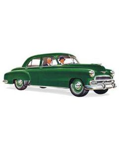 Chevy Quarter Glass, Hardtop And Convertible, 1949-1952