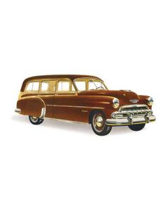 Chevy Rear Door Glass, Station Wagon Except 1949 Woody, 1949-1952