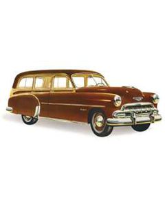 Chevy Sliding Quarter Glass, Station Wagon Except 1949 Woody, 1949-1952