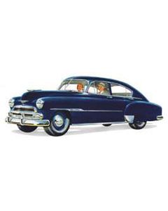 Chevy Front Door Glass, Fleetline 4-Door Sedan, 1949-1951