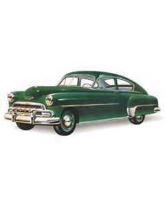 Chevy Door Glass, Fleetline 2-Door Sedan, 1949-1952