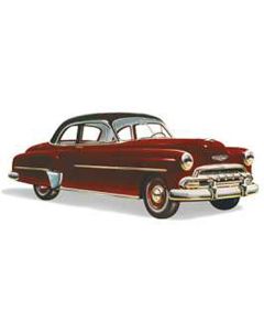 Chevy Windshield, Business Coupe, Sport Coupe And Styleline 2 & 4-Door, Sedan, Left, 1949-1952