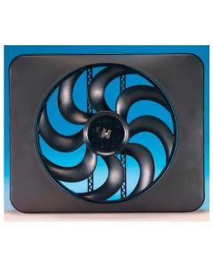 Chevy Cooling Fan Kit, Electric, Universal, Single, 3300 CFM, Black Magic X-Treme, Flex-a-lite, 1949-1954