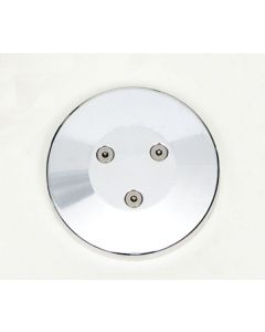 1949-1954 Chevy Air Conditioning Compressor Clutch Cover, Polished Aluminum