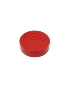 Hydraulic Floor Jack Pad, 7-1/4" Diameter, Polyurethane, Prothane