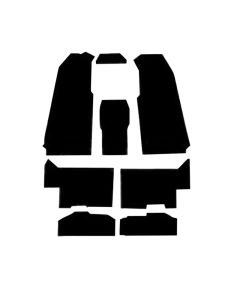 Chevy Fleetline Insulation, QuietRide, AcoustiShield, Complete Kit, Coupe, 1949-1952