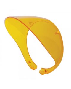 Chevy 4" Peep Mirror Transparent Plastic Visor