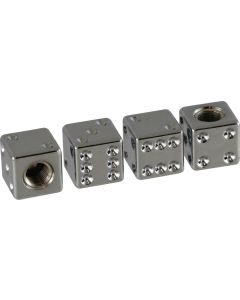 Chevy Valve Stem Caps, Dice, 1949-1954