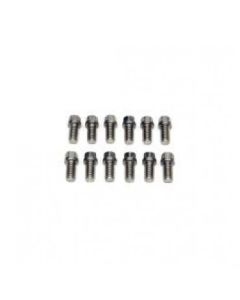 Early Chevy Exhaust Header Mounting Bolt Set, Small Block, Stainless Steel,1949-1954