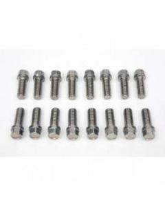 Chevy Exhaust Header Mounting Bolt Set, Big Block, StainlessSteel, 1949-1954
