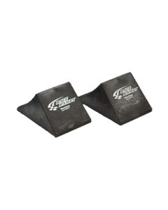 Chock, Pair Solid Rubber