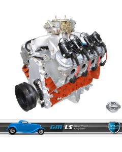 427 / 625HP Carbureted LS3 Small Block Chevy BluePrint Crate Engine