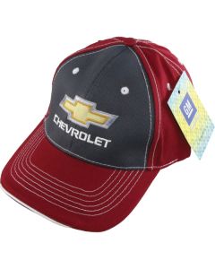 Chevrolet Gold Bowtie Tri-Color Cap