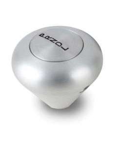 Shift Knob, Lokar, Brushed Aluminum, Mushroom Shape, GM Powerglide Automatic Transmission
