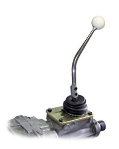 Shifter Lever, Lokar, Single Bend, for Tremec TKO 500 and TKO 600 Manual Transmissions, Chrome Finish