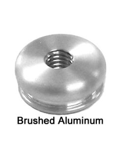 Bezel For Hi-Top Boot, Brushed Billet Aluminum, Choice of Thread, Lokar