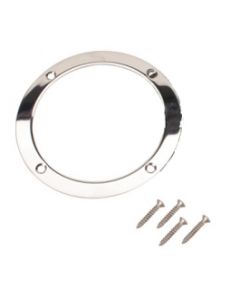 Shifter Boot Ring, Round, Polished Stainless, Lokar
