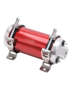 Edelbrock 182031 Fuel Pump; Electric; Quiet-Flo; Efi; 80 Gph;-10 In;-10 Out; Red/Clear