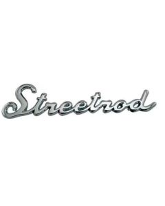 Streetrod Emblem - Die Cast Chrome Plated