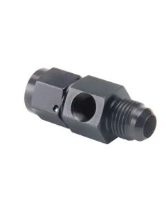  -6 Swivel Gauge Port - Black