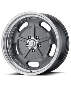 American Racing Salt Flat Mag Gray W/ Diamond Cut Lip Wheel,17X7