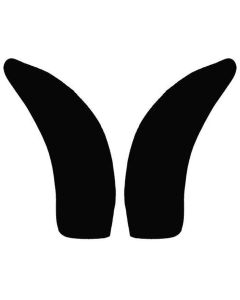 Chevy Gravel Shields, Rear Fender, Sedan Delivery, Rubber, 1949-1950