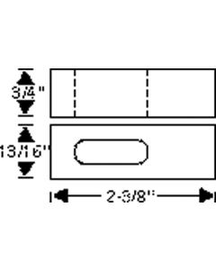 Chevy Floor Bumpers/Seals, Clutch And Brake Pedal, 1949-1954