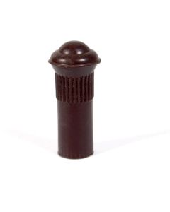 Chevy Knob, Interior Door Lock Rod, Brown, 1949-1950