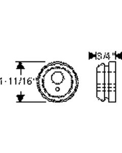 Chevy Firewall Wiring Grommet, 1-1/4", 1949-1950