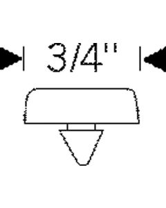 Chevy Rubber Bumper, Hood Stop On Grille, 1949-1952