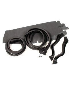 Chevy Weatherstripping, Door, Bel Air 2-Door Hardtop And Convertible, Styleline Convertible, Best, 1949-1952