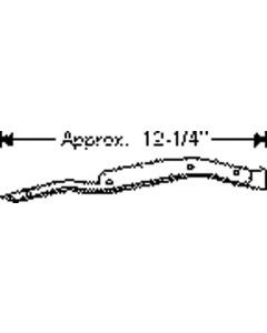 Chevy Weatherstripping, Door Hinge Pillar Auxiliary Beltline, Except 2-Door Coupe & Convertible Styline, 1949-1952