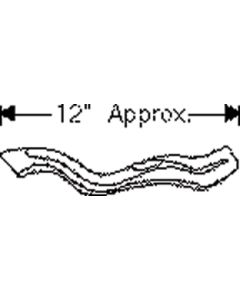 Chevy Weatherstripping, Door Hinge Pillar Beltline, Bel AirTwo Door Hardtop And Convertible And Styleline Convertible,1949-1952