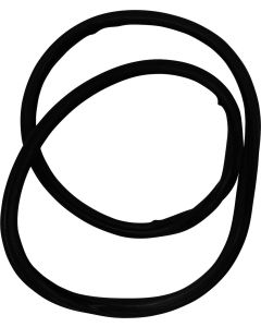 1950-1952 Chevy Rear Glass Rubber Use With Chrome Moldings Fleetline Deluxe 2&4-Door Sedan